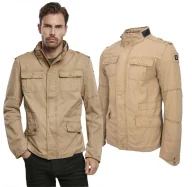Odzież taktyczna i umundurowanie - Kurtka Brandit Britannia Camel XL - miniaturka - grafika 1
