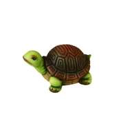 Pozostałe ozdoby ogrodowe - Figura ogrodowa żółw 18 x 12,6 x 9,4 cm - miniaturka - grafika 1