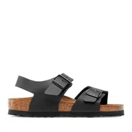 Buty dla chłopców - Sandały Birkenstock New York Kids Bs 0187603 Czarny - miniaturka - grafika 1