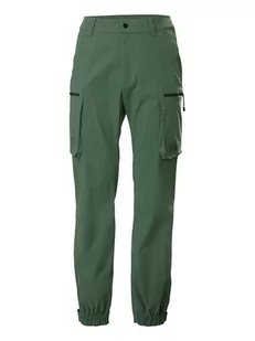 Helly Hansen Spodnie funkcyjne "Move 2.0" w kolorze zielonym - Odzież trekkingowa męska - miniaturka - grafika 1