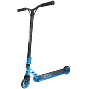 Hulajnogi - Schildkröt Stunt Scooter Flipwhip, design: Electric Blue, hulajnoga wyczynowa klasy premium z kompresją HIC i felgą aluminiową, koła PU 110 mm, świetny wygląd, do wszystkich trików i sztuczek, 510401 510401 - miniaturka - grafika 1