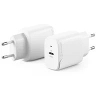 Ładowarki do telefonów - Adapter adowania Alogic USB-C 20W biay - miniaturka - grafika 1