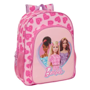 Plecak szkolny Barbie Love Różowy 32 X 38 X 12 cm - Plecaki szkolne i tornistry - miniaturka - grafika 1