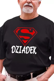 Koszulka z nadrukiem dla Dziadka " Super Dziadek " - Dzień Babci i Dzień Dziadka - miniaturka - grafika 1