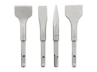 Wiertła - PARKSIDE® Wiertło SDS-Plus/ Krótkie dłuta (Krótkie dłuto 4 sztuki.) - miniaturka - grafika 1