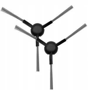 2x Szczotka Szczoteczka Boczna Czyszcząca Do Dreame Bot L20 L10s Ultra D10+ / Czarny - Akcesoria do odkurzaczy - miniaturka - grafika 1