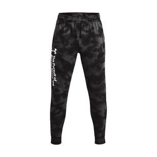 Spodnie sportowe męskie Under Armour Rival Terry Novelty - Spodnie sportowe męskie - miniaturka - grafika 1