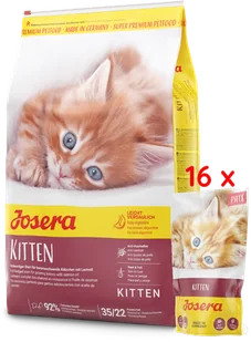 Josera Minette KITTEN Karma Sucha DLA KOCIĄT 10kg + 2 x Dreamies 60g - Sucha karma dla kotów - miniaturka - grafika 2