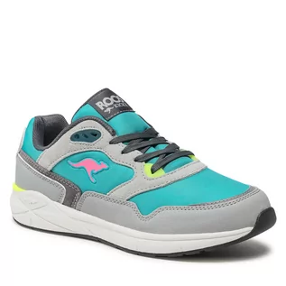 Buty dla dziewczynek - Sneakersy KANGAROOS - Rk Ultimate 19051 000 4229 Turquoise/Grey - grafika 1