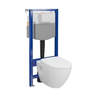 Stelaże i zestawy podtynkowe do WC - Zestaw Podtynkowy Mechaniczny Aqua Nova Moduo Plus S701-814 - miniaturka - grafika 1