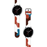 Akcesoria do smartwatchy - Hurtel Strap Moro opaska do Samsung Galaxy Watch 42mm silokonowy pasek bransoletka do zegarka moro (8) - miniaturka - grafika 1