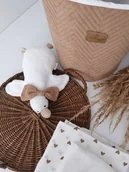 Pamiątka Chrztu Świętego - Zestaw prezentowy (pojemnik + pieluszki + maskotka) warianty kolory - miniaturka - grafika 1