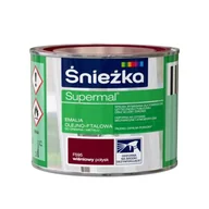 Emalie - Farba emaliowa olejno-ftalowa Supermal wiśniowy 0,2 l Śnieżka - miniaturka - grafika 1