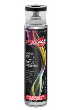 Spray Lakier akrylowy Ambro-Sol czarny mat RAL9005 400ml