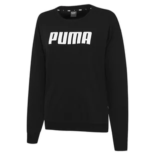 Bluza damska Puma ESSL CREW czarna 84719901-S - Bluzy damskie - miniaturka - grafika 1