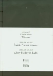 Wiersze Świat Poema naiwne Głosy biednych ludzi - Poezja - miniaturka - grafika 1