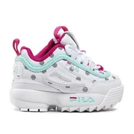 Buty dla dziewczynek - Buty do chodzenia niemowlęce Fila Disruptor F Inf - miniaturka - grafika 1
