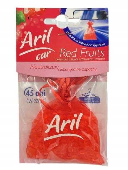 Aril Car Odświeżacz do samochodu woreczek RED FRUITS 45 dni