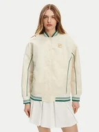 Kurtki damskie - Fila Kurtka bomber Leme FAW0999 Écru Oversize - miniaturka - grafika 1