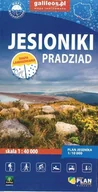 Obcojęzyczne przewodniki, mapy i atlasy - Mapa turystyczna - Jesioniki. Pradziad laminowana - książka - miniaturka - grafika 1