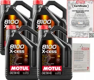 Oleje silnikowe - Motul 8100 X-cess 5W40 A3/B4 20L Bmw LL-01 Vw 502 00/ 505 00 Zawieszka - miniaturka - grafika 1