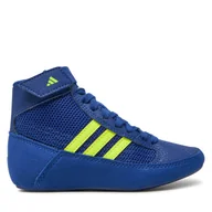 Kimona, stroje i obuwie - Buty bokserskie adidas HVC BD7637 Niebieski - miniaturka - grafika 1