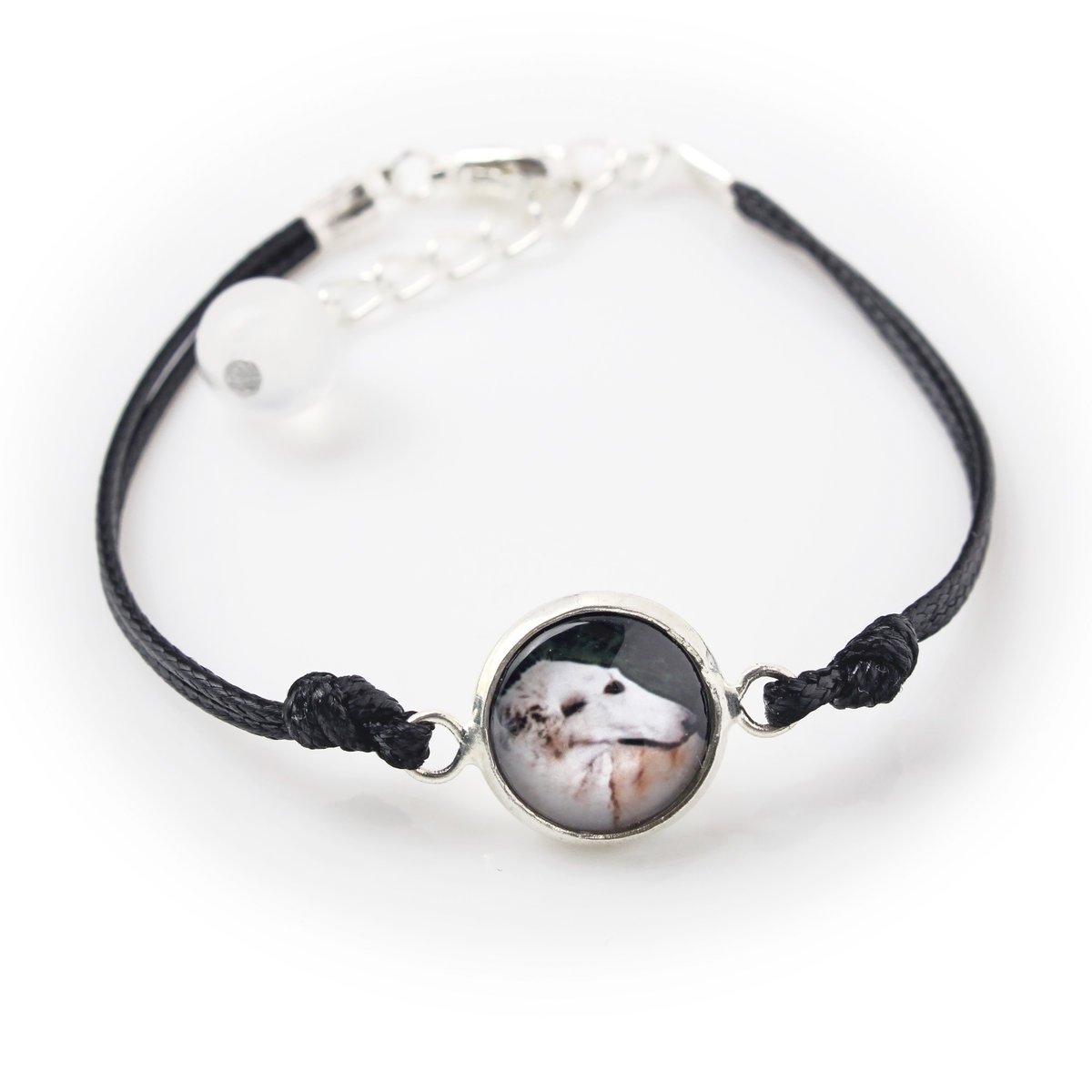 Chart rosyjski borzoj, Borzoi, Barzoi - bransoletka z twoim zdjęciem handmade, wyjątkowa biżuteria marki Art-Dog