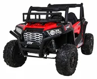 Pojazdy elektryczne dla dzieci - Pojazd Buggy Utv Czerwony - miniaturka - grafika 1