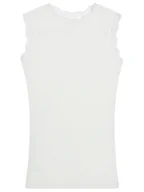 Bluzy dla chłopców - Name it Bluzka 13189351 Biały Slim Fit - miniaturka - grafika 1