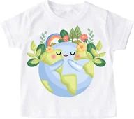 Koszulki dla dziewczynek - koszulka NA DZIEŃ ZIEMI DLA DZIECKA - miniaturka - grafika 1