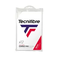 Tenis stołowy - Tecnifibre over Grip Pro Contact ATP 12er, biały, 0126220139200000 0126220139200000_Weiß - miniaturka - grafika 1