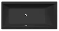 Wanny - Polysan Cleo Wanna prostokątna 180x90 cm do zabudowy czarny mat 13111.21 - miniaturka - grafika 1