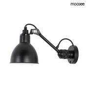 Lampy ścienne - Moosee lampa ścienna FRANK czarna MSE010400218 [18218377] - miniaturka - grafika 1
