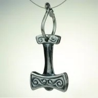 Wisiorki - Sotis Młot Thora, oksydowany Ag925 - miniaturka - grafika 1