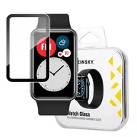 Akcesoria do smartwatchy - Szkło Hybrydowe Braders Do Huawei Watch Fit Czarny - miniaturka - grafika 1