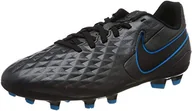 Piłka nożna - Nike Unisex Legend 8 Academy Fg/Mg dziecięce buty piłkarskie, czarny - Czarny Black Blue Hero 004-31.5 EU - miniaturka - grafika 1