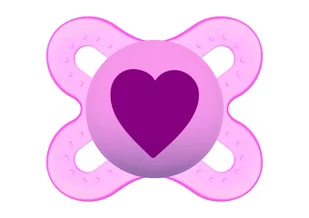 MAM Mam baby smoczek uspokajający Start 0-2 miesiący Girl x 1 szt różowy - Smoczki uspokajające - miniaturka - grafika 1