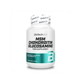 Ochrona stawów - BioTech MSM Chondroitin Glucosamine 60tabl. Chondroityna Glukozamina Siarka Organiczna Wsparcie Stawów - miniaturka - grafika 1