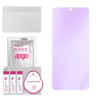 Szkła hartowane na telefon - Szkło ochronne na ekran Hybrydowe 9H z filtrem ANTI-BLUE zamiennik hartowanego do Sharp Basio Active - apgo hybrid ANTI-BLUE Flexible Hybrid Glass... - miniaturka - grafika 1