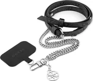 Pozostałe akcesoria do telefonów - Guess Guess GUOUC4MG4EK Universal CBDY strap czarny/black 4G Chain - miniaturka - grafika 1