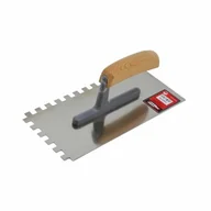 Narzędzia murarskie - Awtools Paca Metalowa 270Mm Uchwyt Drewniany Na Stopce Poliamidowej Ząb 6 - miniaturka - grafika 1