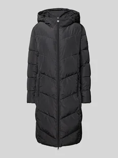 Płaszcz pikowany z kapturem model ‘WILLOW’ - Płaszcze męskie - miniaturka - grafika 1