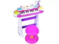 Instrumenty muzyczne dla dzieci - MalPlay, Pianinko, Organki dla dzieci interaktywne, 45x20 cm - miniaturka - grafika 1