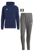 Dresy męskie - Dres bawełniany Adidas Tiro 21 Sweat - miniaturka - grafika 1