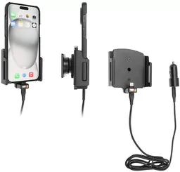 Uchwyt USB-C do iPhone 15 Pro Max obsługujący CarPlay - Uchwyty samochodowe do telefonów - miniaturka - grafika 1