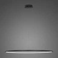 Lampy sufitowe - Altavola Design Lampa sufitowa Nowoczesna lampa sufitowa LED czarna Altavola okręgi ledowe LA073/P_120_in_4k_black_dimm LA073/P_120_in_4k_black_dimm - miniaturka - grafika 1