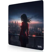 Podkładki pod mysz - PODKŁADKA POD MYSZ GAMINGOWA Superbohaterka Haru 30x30 TILT XXL Duża - miniaturka - grafika 1