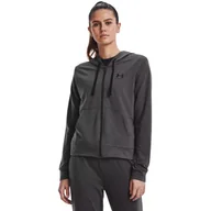 Bluzy sportowe damskie - Bluza damska Under Armour Rival Terry FZ Hoodie - miniaturka - grafika 1