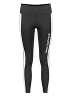 Spodnie sportowe damskie - New Balance Legginsy sportowe w kolorze czarnym - miniaturka - grafika 1