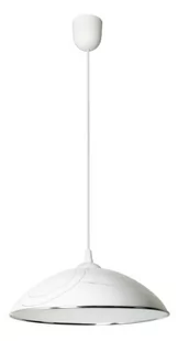 Lampex Lampa wisząca Alice B, biało-srebrna, 70x38 cm - Lampy sufitowe - miniaturka - grafika 1